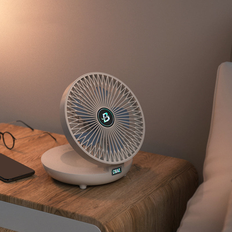 Frendorf | BreezeMate Mini-USB Ventilator | Tragbar & Wiederaufladbar | Verstellbar | Wand- & Desktopnutzung