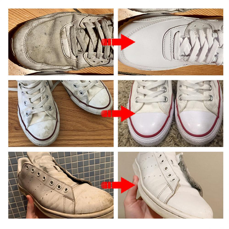 Frendorf | Fett Reinigungscreme für Weiße Schuhe