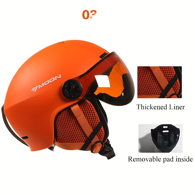 Frendorf | Hochwertiger Skihelm mit abnehmbaren Teilen – Sicher und komfortabel für Outdoor-Aktivitäten