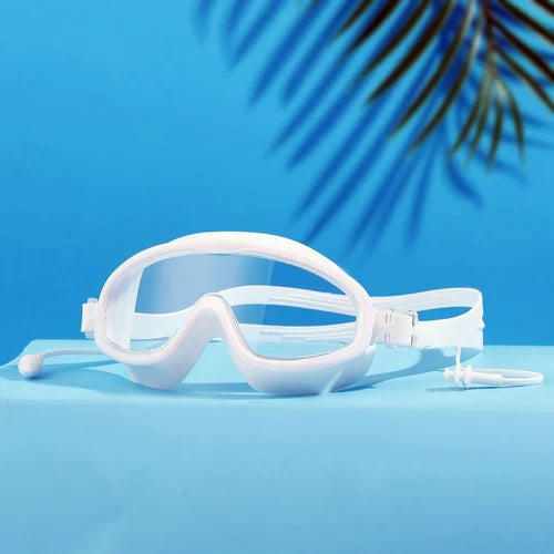 Frendorf | HD-Schwimmbrille für Kinder mit großem Rahmen, wasserdicht und beschlagfrei