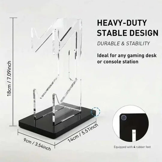 Frendorf | 3-lagiger Gaming-Controller-Ständer und Kopfhörerständer