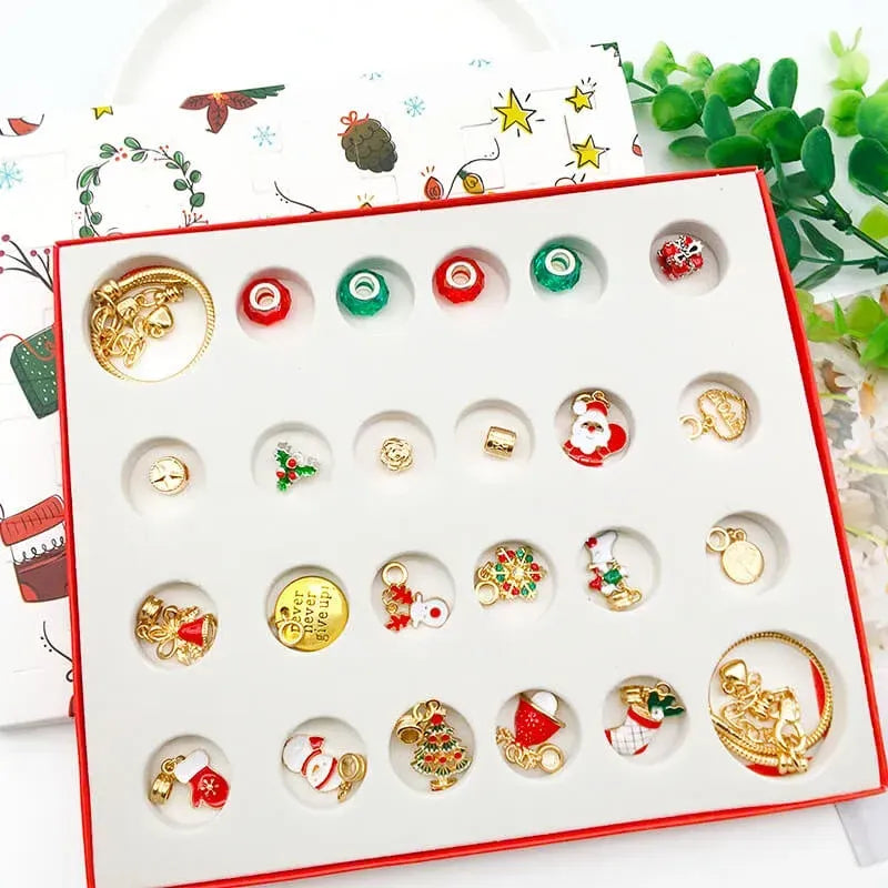 Frendorf | DIY Weihnachts-Adventskalender Armbänder Set