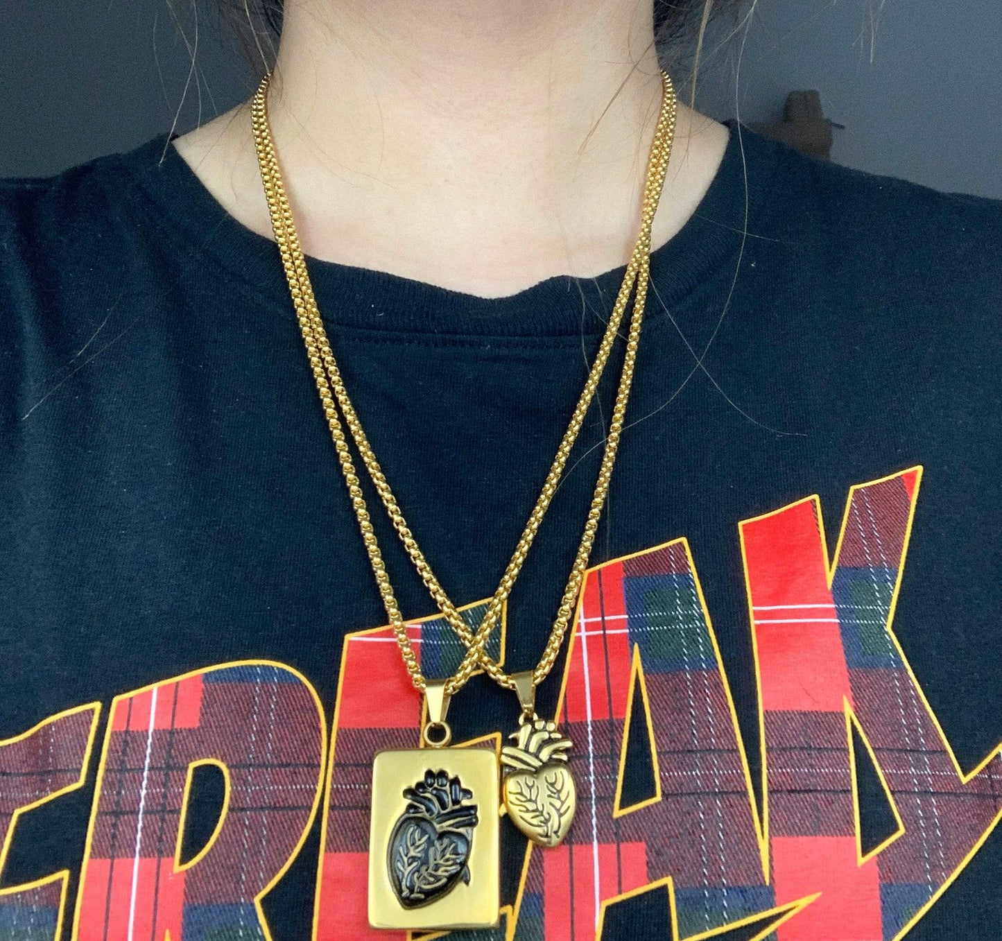 Frendorf | "Du hast mein Herz" - Paar-Halsketten-Set