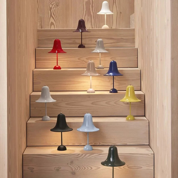 Frendorf | Luminor LED Tischlampe | Kabellos | Dimmbar | Elegantes Stimmungslicht | Perfekt für Zuhause und Büro