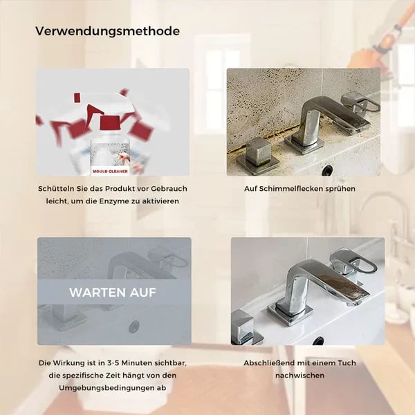 Frendorf | Kaufe 2 und bekomme 1 gratis 🦠Schimmelentferner Reinigungsschaum Spray