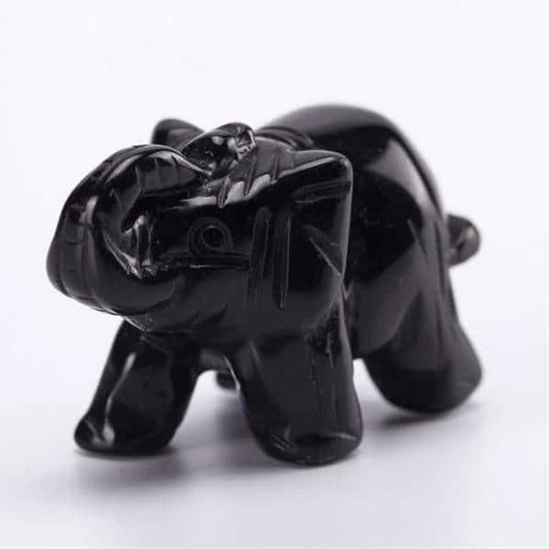 Frendorf Reiki Elefant Figuren Edelstein Dekoration