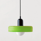 Frendorf |  Pendelleuchte aus farbigem Glas | Elegante Hängeleuchte im Bauhaus-Stil | Designlampe für Wohnzimmer & Esszimmer