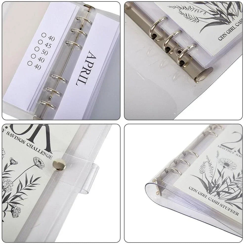 Frendorf | 12-Monats Umschläge Geldspar-Challenge Ordner