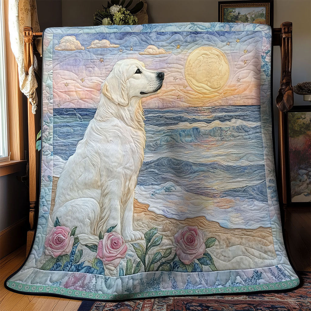 Golden Retriever Stranddecke