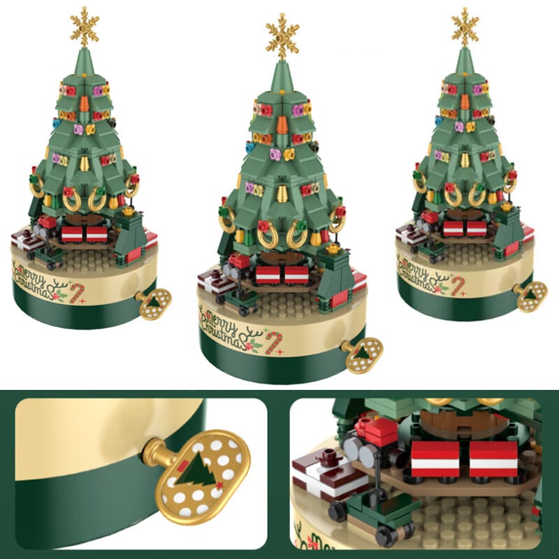 Frendorf | 360 PCS Musikbox Weihnachtsbaum Bauklötze
