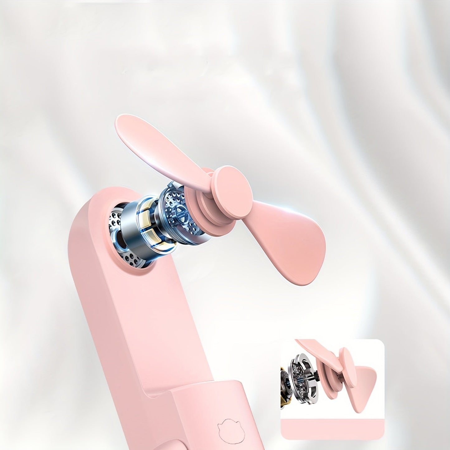 Frendorf | Tragbarer Ventilator mit Powerbank - Leise und Effizient für Unterwegs