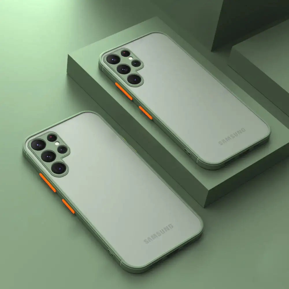 Frendorf | Matte Hülle Stoßfeste Schutz für Samsung
