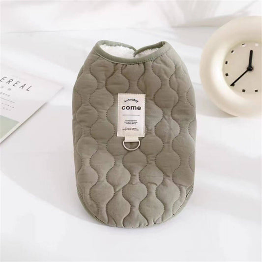 Gemütliche gesteppte Hundeweste - Warm und stylische Tierbekleidung