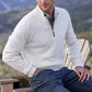 Frendorf | Herren  Basic Pullover mit Reißverschluss