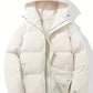 Frendorf | Wind- und wasserdichter Puffer Wintermantel Kapuzenjacke