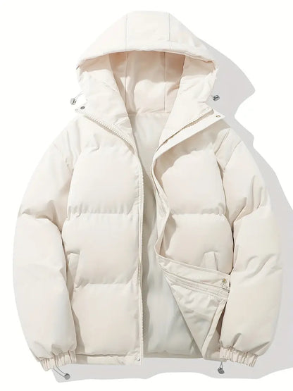 Frendorf | Wind- und wasserdichter Puffer Wintermantel Kapuzenjacke