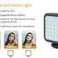 Frendorf | Professionelles Videomikrofon-Set mit Stativ und LED-Videoleuchte