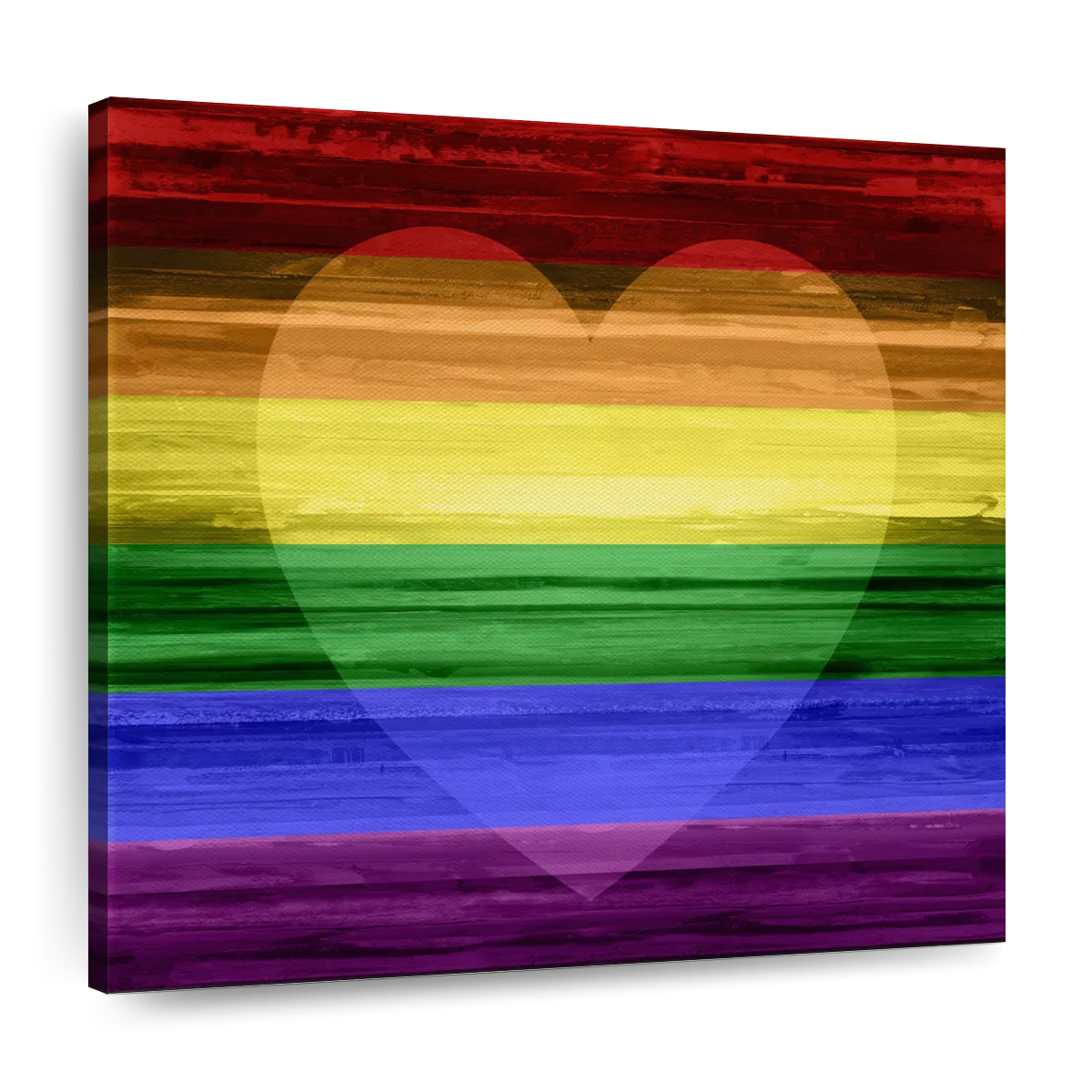 Frendorf | Die Regenbogenherz Wandkunst