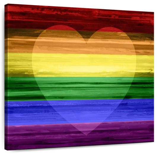 Frendorf | Die Regenbogenherz Wandkunst