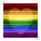 Frendorf | Die Regenbogenherz Wandkunst