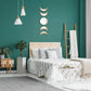Frendorf | 5pcs/3pcs Set Rattan Mondphasen Wandkunst Spiegel