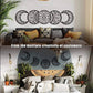5 Stück Schwarze Mond Dekoration Wandhängend 3D Mondphase Spirituelle Schlafzimmer Wanddeko Nordisch Bohemian Stil Weihnachtsdekoration Zuhause