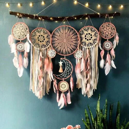 Frendorf | 5-teiliges Boho Traumfänger-Set