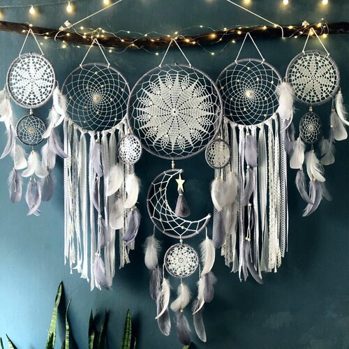 Frendorf | 5-teiliges Boho Traumfänger-Set