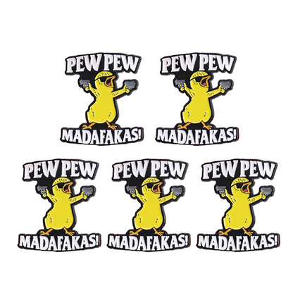 Frendorf | Brief & Cartoon-Ente Design Brosche