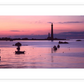 Frendorf | Leuchtturm bei Sonnenuntergang Ile Vierge Finistere Wandkunst