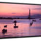 Frendorf | Leuchtturm bei Sonnenuntergang Ile Vierge Finistere Wandkunst