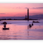 Frendorf | Leuchtturm bei Sonnenuntergang Ile Vierge Finistere Wandkunst