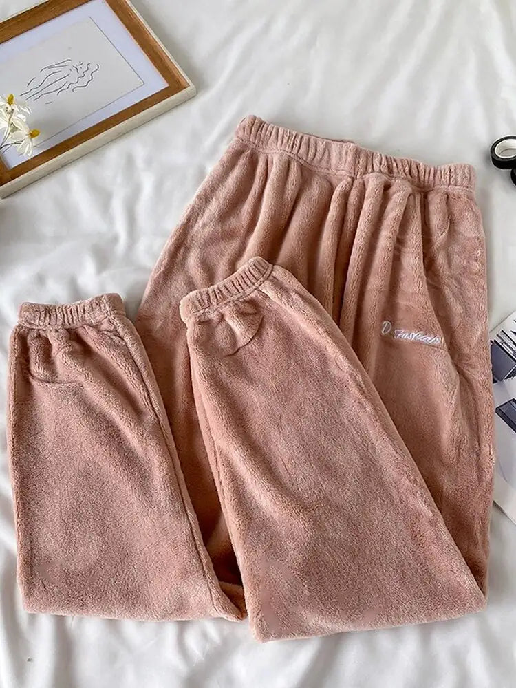 Frendorf | Winter-Pyjama-Set aus weichem Samt