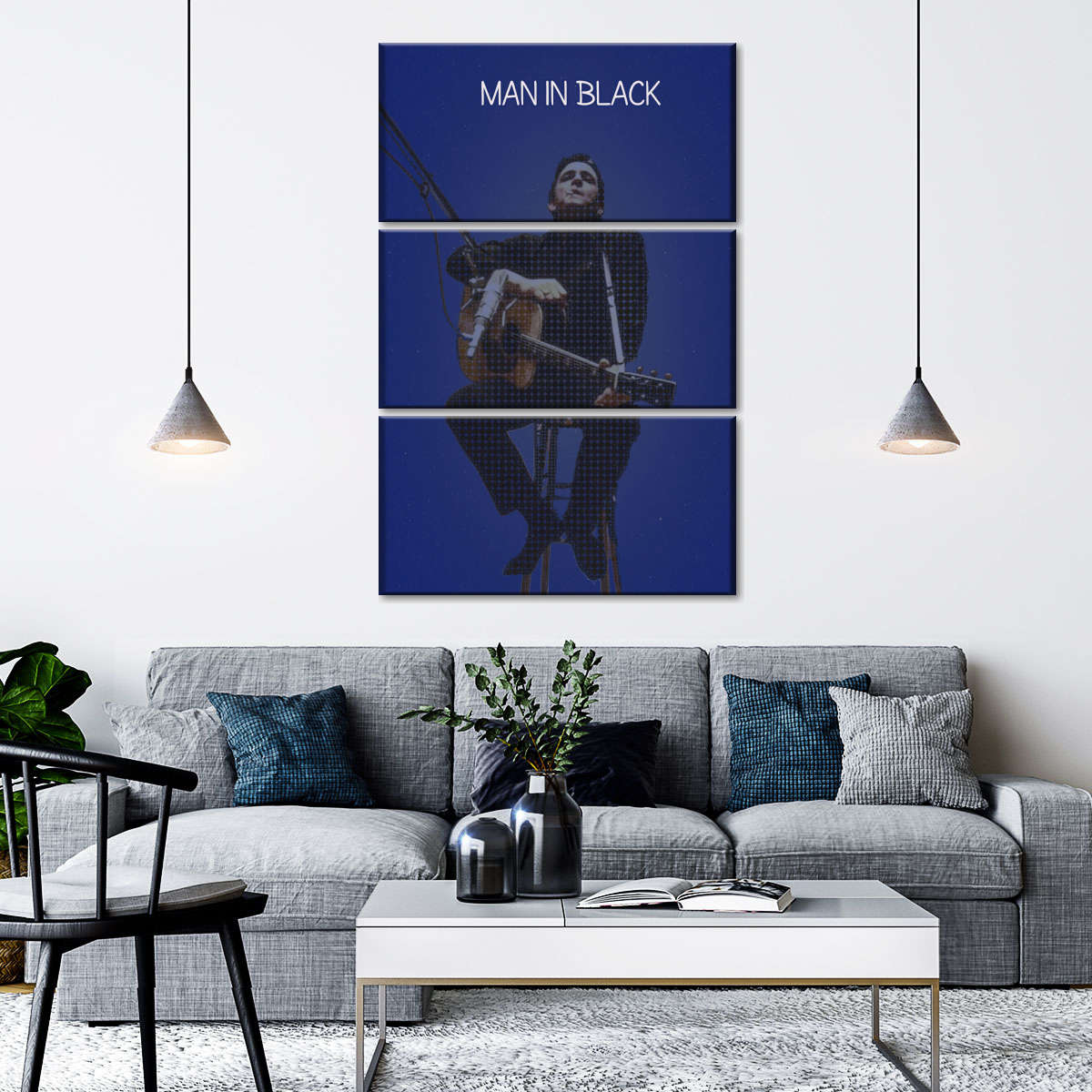 Frendorf | Man In Black Wandkunst