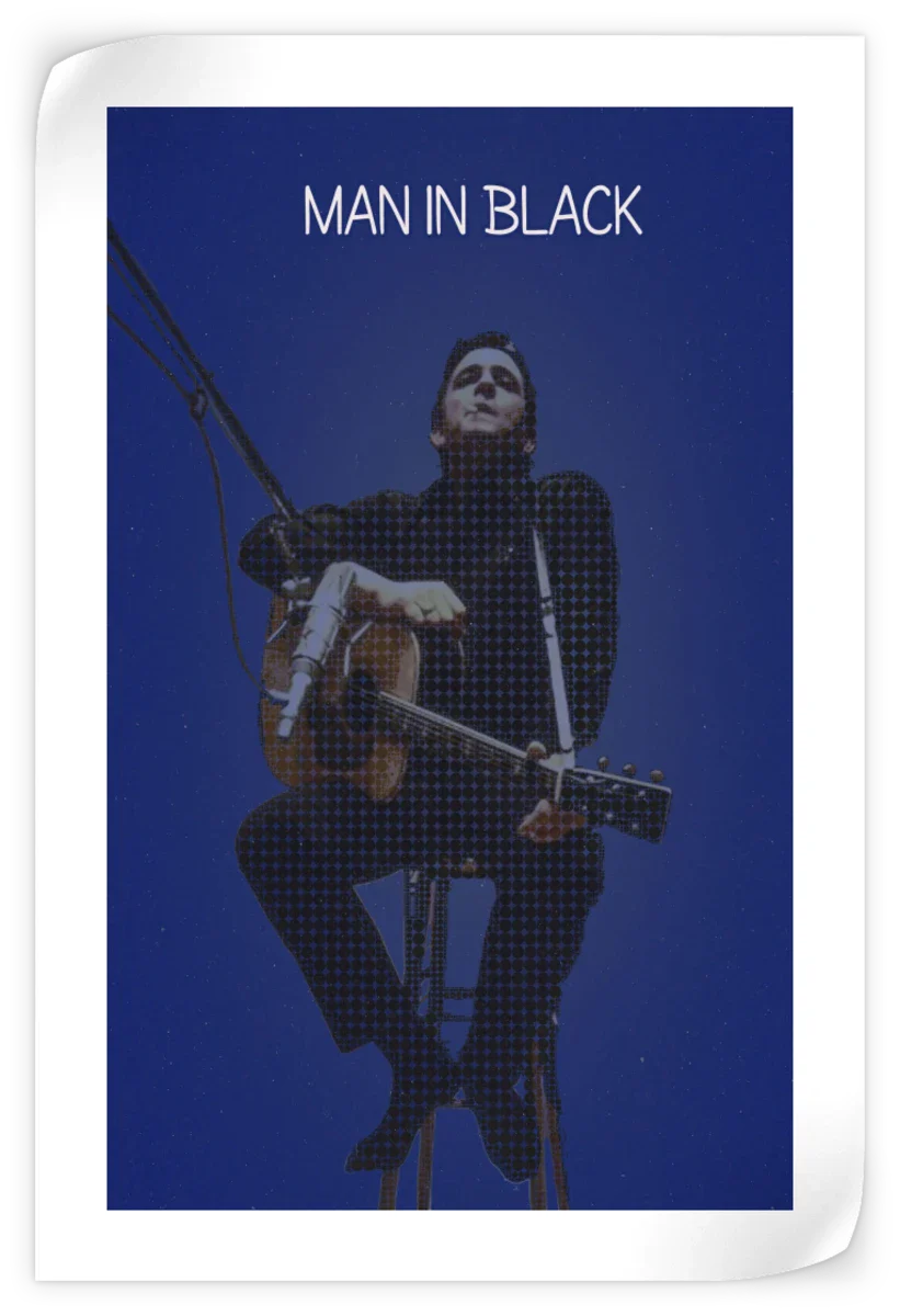 Frendorf | Man In Black Wandkunst