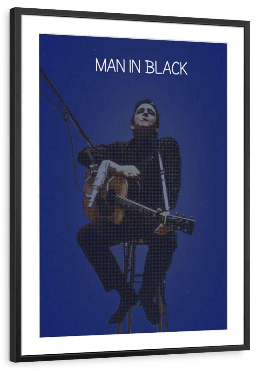 Frendorf | Man In Black Wandkunst