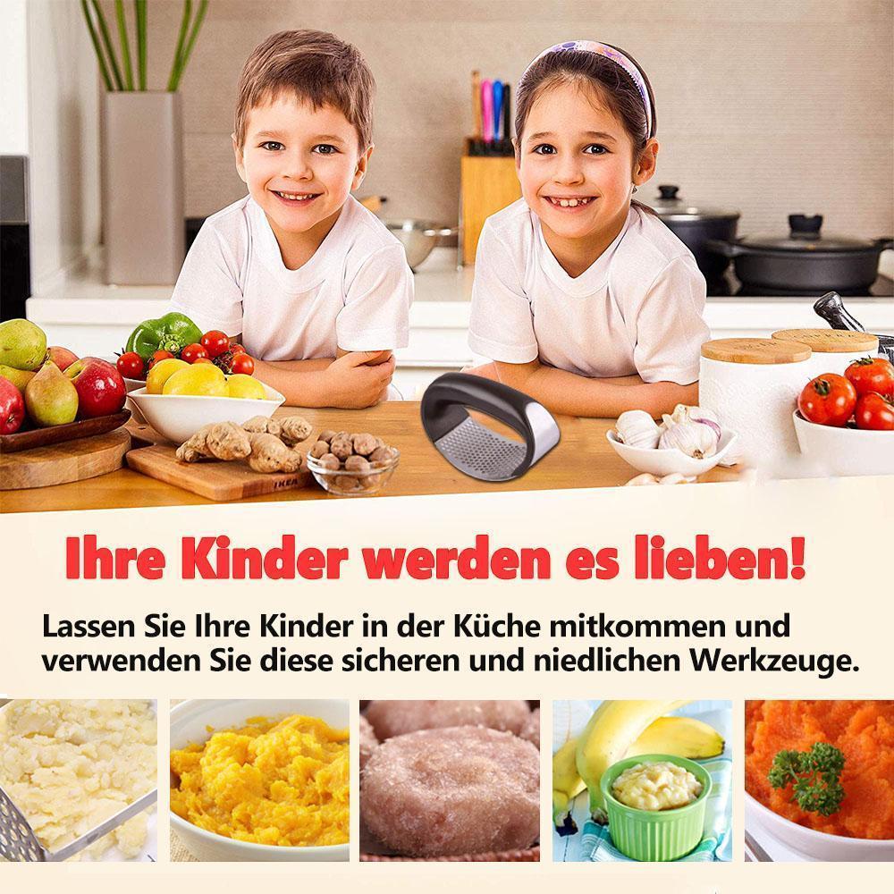 Frendorf | Hochwertige Knoblauchpresse aus Edelstahl
