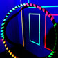 6 Farben Schwarzlicht Klebeband Rollen