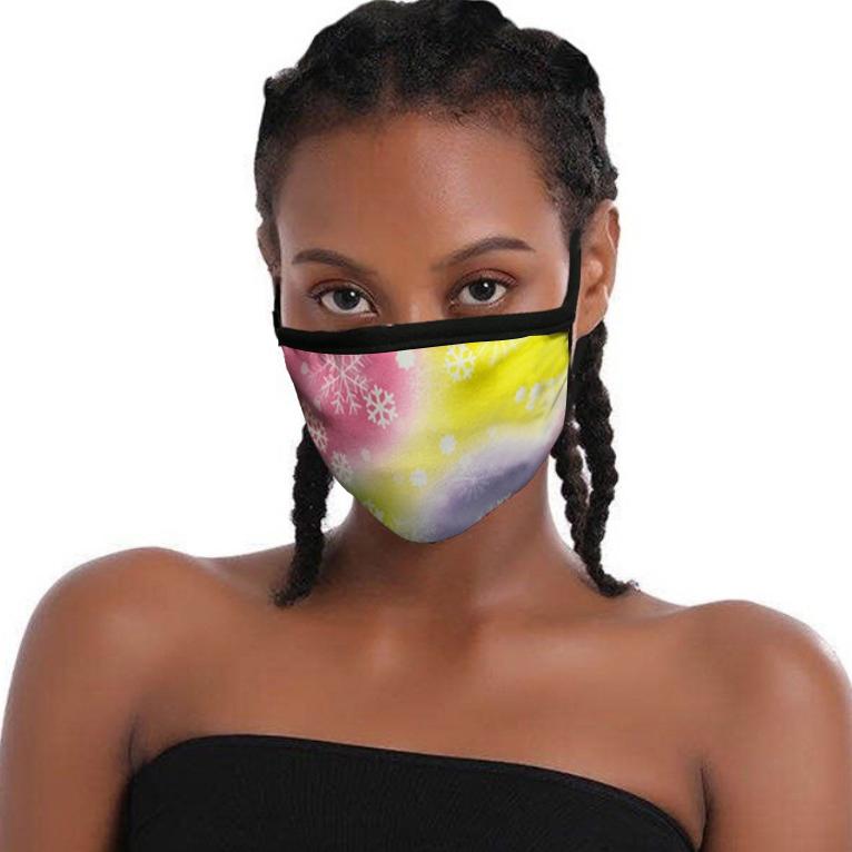 Frendorf | 6er-Pack: Stoff Weihnachts Schneeflocken Masken
