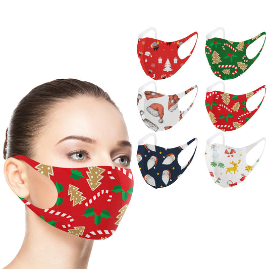 Frendorf | 6er-Pack: Wiederverwendbare, urlaubsbasierte Gesichtsmasken