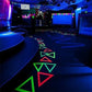 Frendorf | 6-Pack: UV Gaffer fluoreszierendes Party Tape schwarzlichtreaktiv leuchtet im Dunkeln Tape