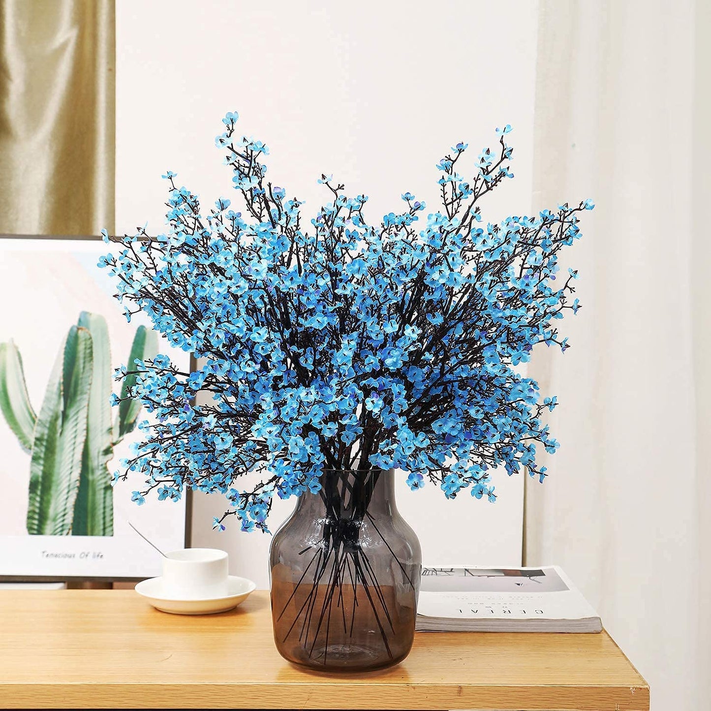 Frendorf | 6-teil: Babys Atem künstlicher Gypsophila Strauß