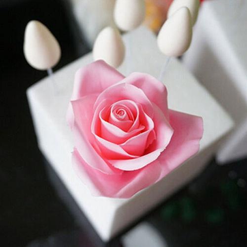 Frendorf | 6-teilig: Backform Fondant Kuchen Zuckerhandwerk Rose Blume Keks