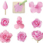 Frendorf | 6-teilig: Backform Fondant Kuchen Zuckerhandwerk Rose Blume Keks