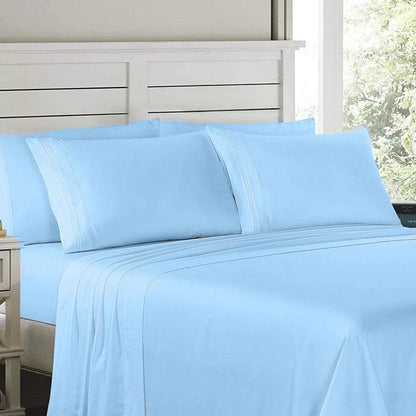 Frendorf | 6-Teilig: Lux Decor Kollektion 1800 Serie Bettwäsche Set