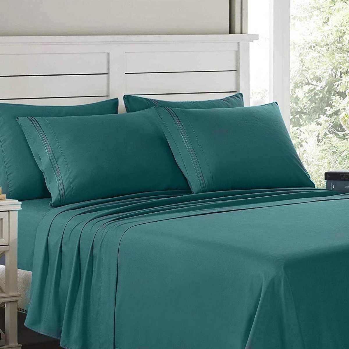 Frendorf | 6-Teilig: Lux Decor Kollektion 1800 Serie Bettwäsche Set