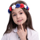 Frendorf | 6-teilige: Patriotische Blumen-Haarbänder
