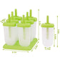 Frendorf | 6-Teilig: Eis am Stiel Formen Wiederverwendbar Eiscreme DIY Eis-Pop-Maker