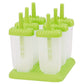 Frendorf | 6-Teilig: Eis am Stiel Formen Wiederverwendbar Eiscreme DIY Eis-Pop-Maker