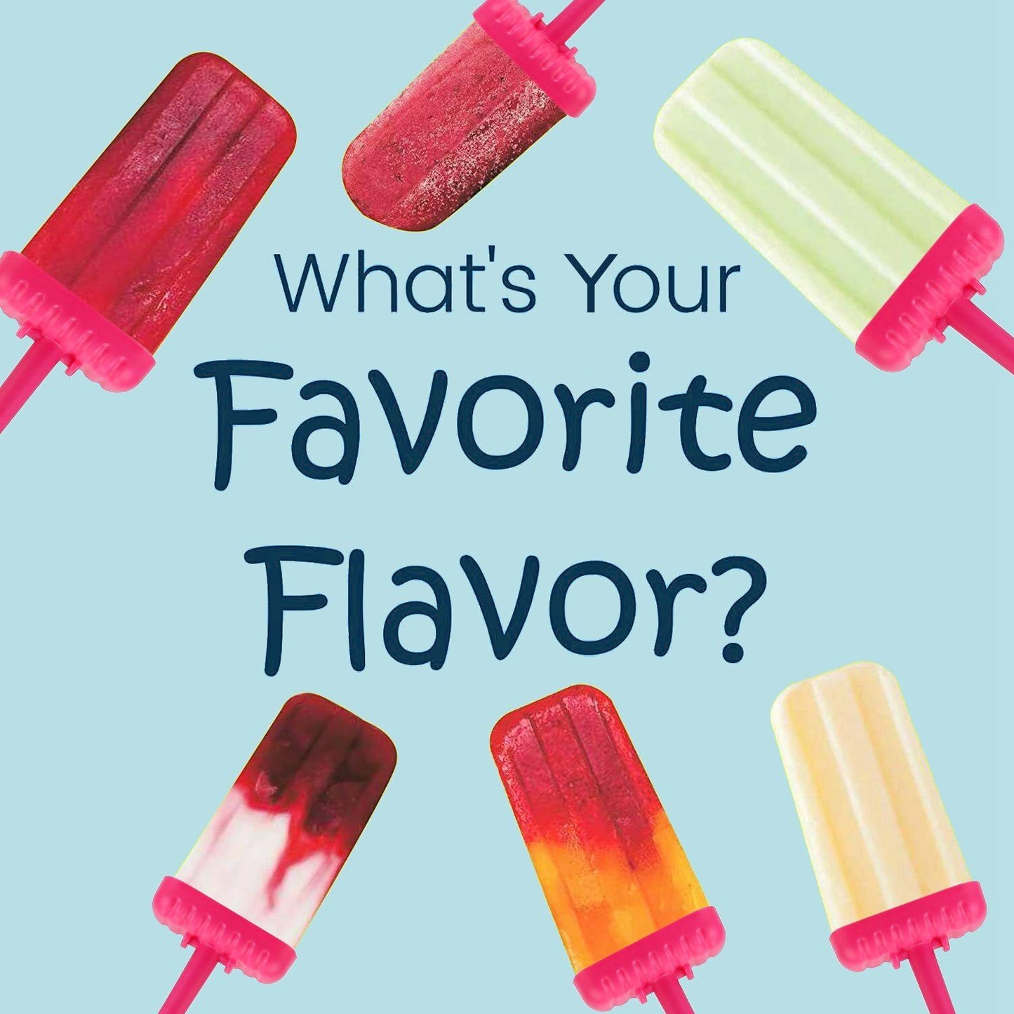 Frendorf | 6-Teilig: Eis am Stiel Formen Wiederverwendbar Eiscreme DIY Eis-Pop-Maker